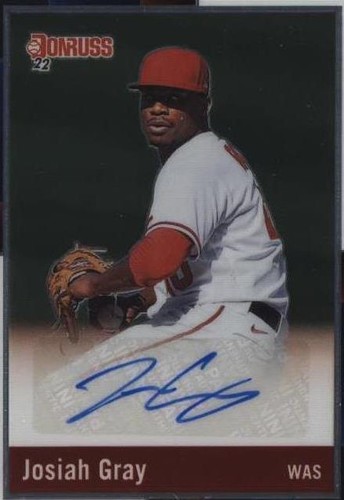 2022 Panini Donruss Optic - Josiah Gray #R88S-JG