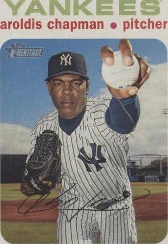 2020 Topps Heritage - Aroldis Chapman #484