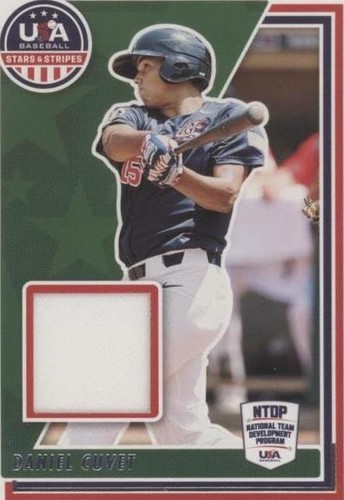2022 Panini USA Baseball Stars & Stripes - Daniel Cuvet #USAM-DV