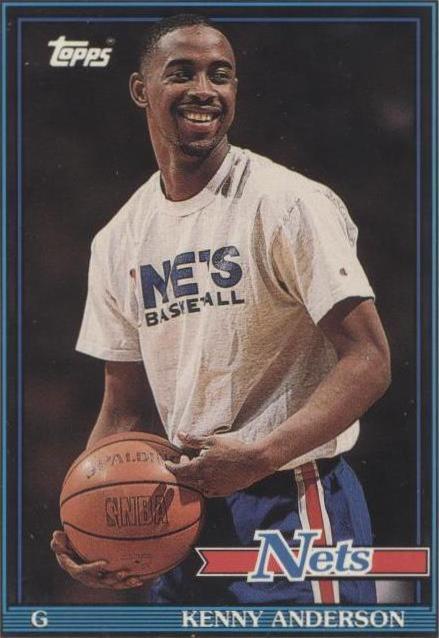 Archivos Topps 1992-93 - Kenny Anderson #140