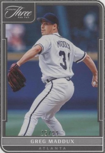 2022 Panini Three and Two - Greg Maddux #30