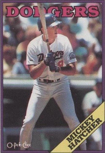 1988 O-Pee-Chee - Mickey Hatcher #339