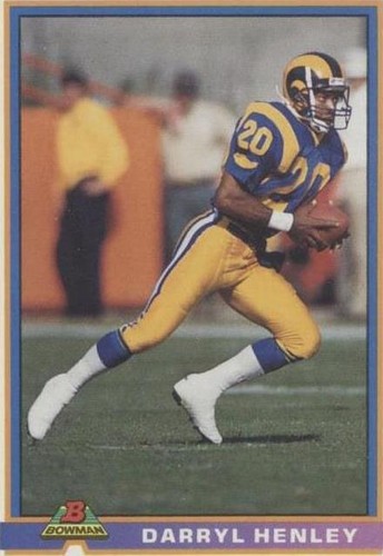 1991 Bowman Darryl Henley #265
