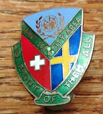 JSA Joint Security Agency pin, Korea
