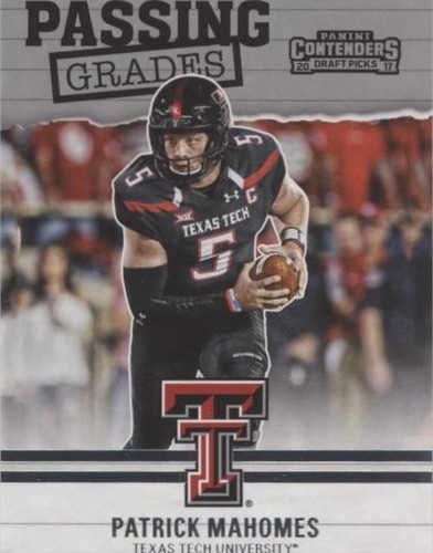 2017 Panini Contenders Draft Picks Patrick Mahomes II #5