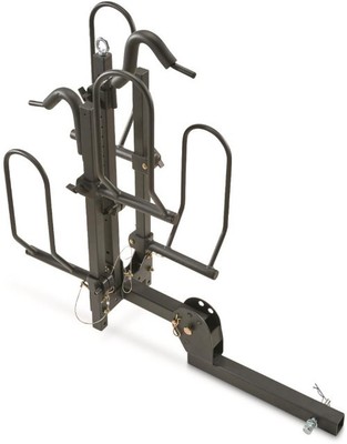 Bike Carrier Hitch Fat Tire Carrier Bicycles Truck SUV Vehicle Folding Lock Pad