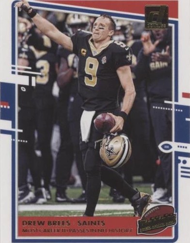 2020 Panini Donruss Drew Brees #H-DB