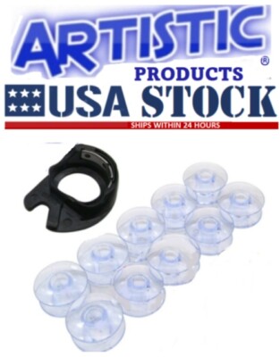 Bobbin Case, All SINGER Type  Drop In APOLLO PLASTIC #421326,10-17222P bobbins