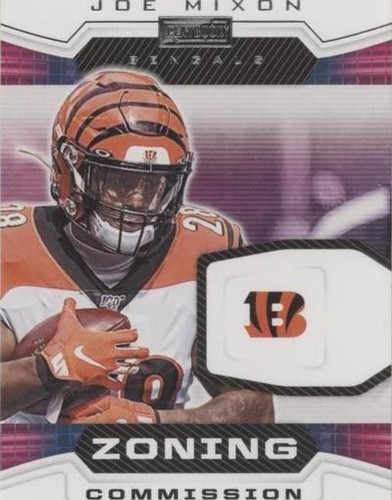 2020 Panini Playbook Joe Mixon #ZC-5