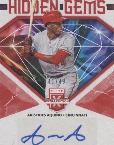 2019 Panini Elite Extra Edition - Aristides Aquino #HG-AA