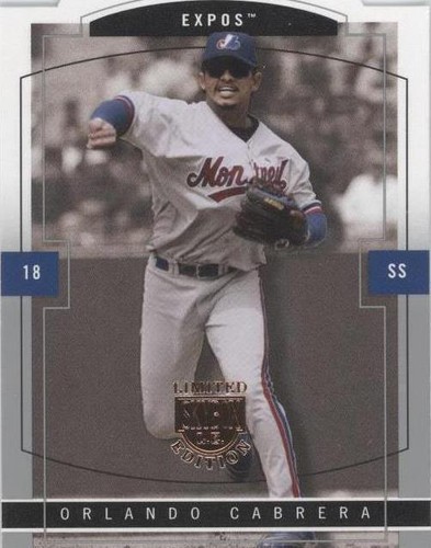 2004 Skybox Limited Edition - Orlando Cabrera #71