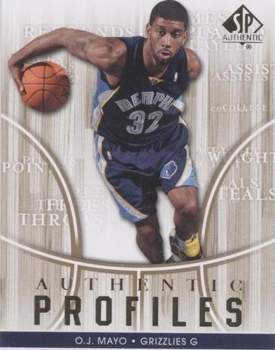 2008-09 SP Authentic - O.J. Mayo #AP-48