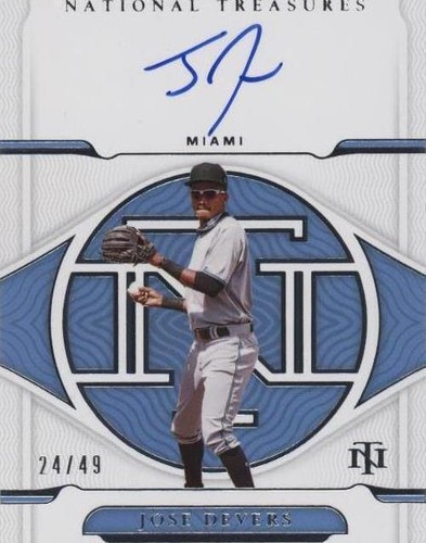 2022 Panini National Treasures - Jose Devers #S-JD