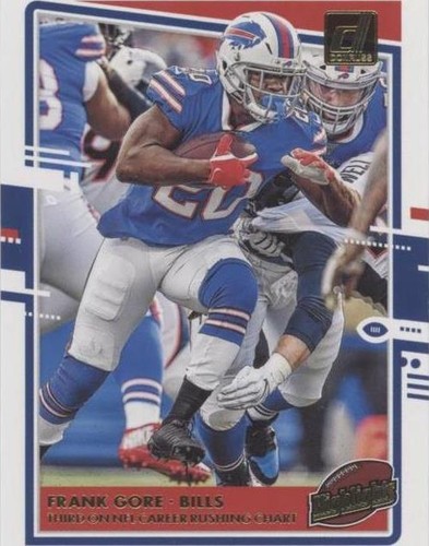 2020 Panini Donruss Frank Gore #H-FG