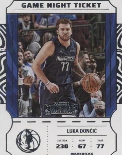 2022-23 Panini Contenders Basketball Season Ticket Luka 2022-23 Panini Contenders Basketball Season Ticket Luka