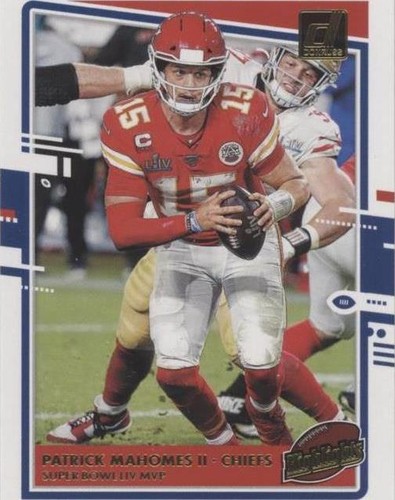 2020 Panini Donruss Patrick Mahomes II #H-PM
