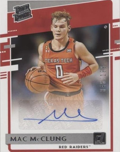 2021-22 Panini Chronicles Draft Picks - Mac McClung #RR-MMC