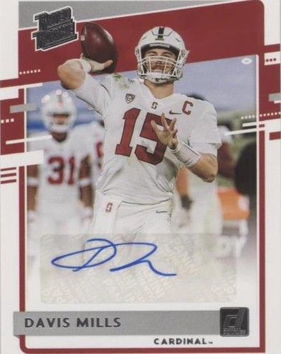 2021 Panini Chronicles Draft Picks Davis Mills #DA-DMI