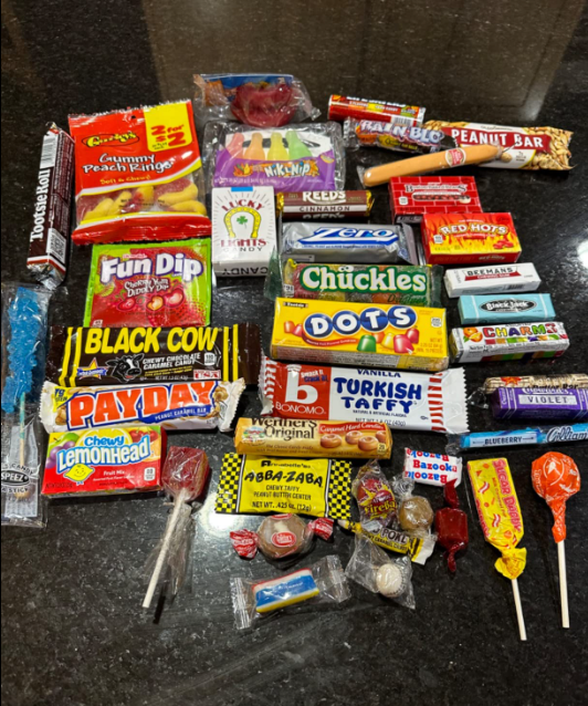 1980'S RETRO Nostalgic Treat Flashback Candy Gift Box-All Your Favorite Candies
