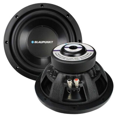 Blaupunkt GBW101 | 10 Inch 600W Max SVC 4 Ohm Car Audio Subwoofer 10in.