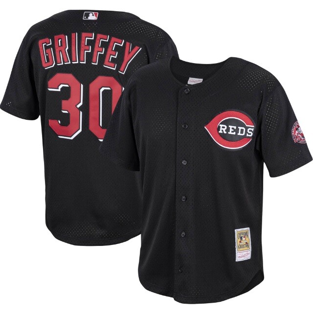 Mitchell & Ness Cincinnati Reds #30 Baseball Jersey New Mens