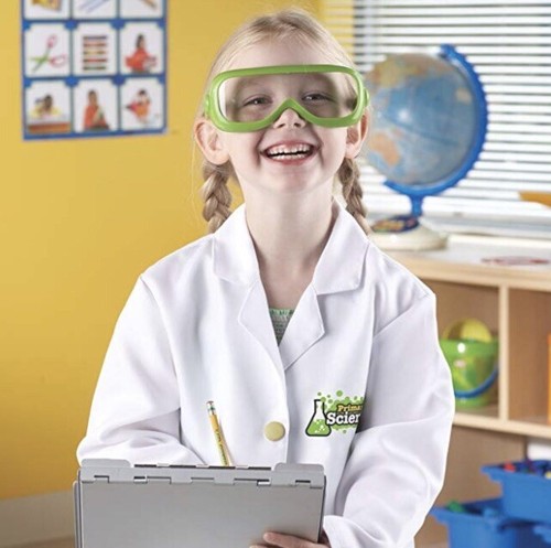 Learning Resources Primary Science Lab Gear Jacket & Goggles