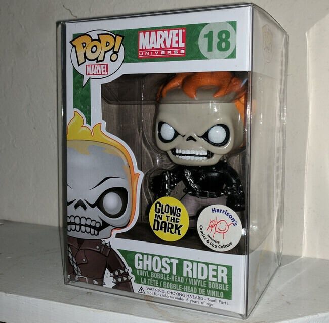 Funko Pop! Vinyl: Marvel - Ghost Rider - (Glow) #18 for sale online | eBay