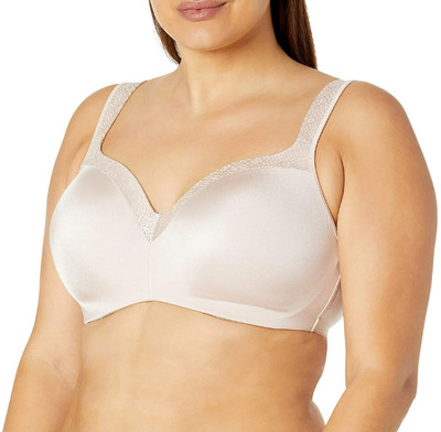 Playtex 4823 Secrets Amazing Shape Balconette Underwire Bra 42D Sandshell