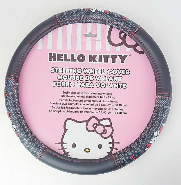 Hello Kitty Ribbon Steering Wheel Cover