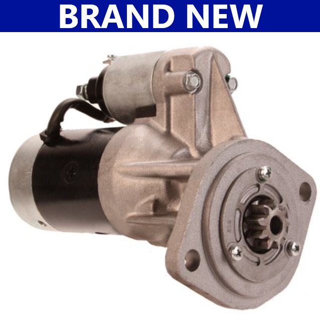 STARTER MOTOR John Deere MUSTANG HITACHI ISUZU 4JB1 TCM Fork Lift FT25