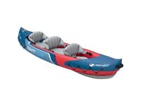 Sevylor Tahiti Plus 2+1 Person Inflatable Kayak - Water Sports Spring Summer