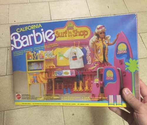 Barbie Surf Shop California 1987 Near Complete Mattel Vintage