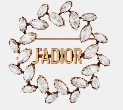 Christian Dior jadior ディオール　ロゴピンブローチ Christian Dior jadior ディオール ロゴピンブローチ