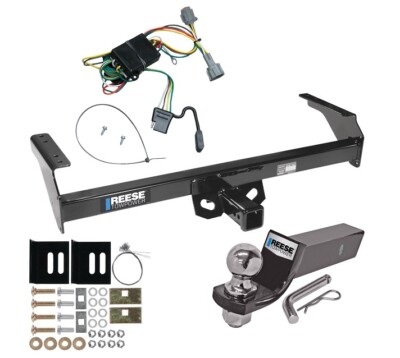 Reese Trailer Tow Hitch For 98-04 Nissan Frontier Package w/ Wiring and 2'' Ball