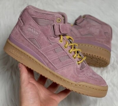 ADIDAS ORIGINALS FORUM MID GZ4622 MAGIC MAUVE/GUM Women's Basketball Shoes