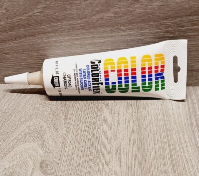 Kampel Colorflex Colored Latex Caulk With Silicone CF8040 Chamois
