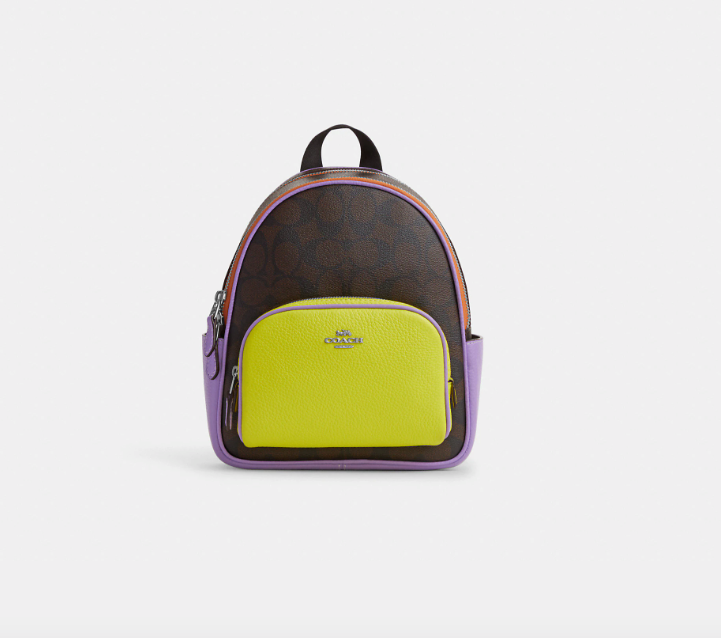 【 COACH 】Court Backpack Coach Court Backpack In Signature Canvas | Brixton Baker