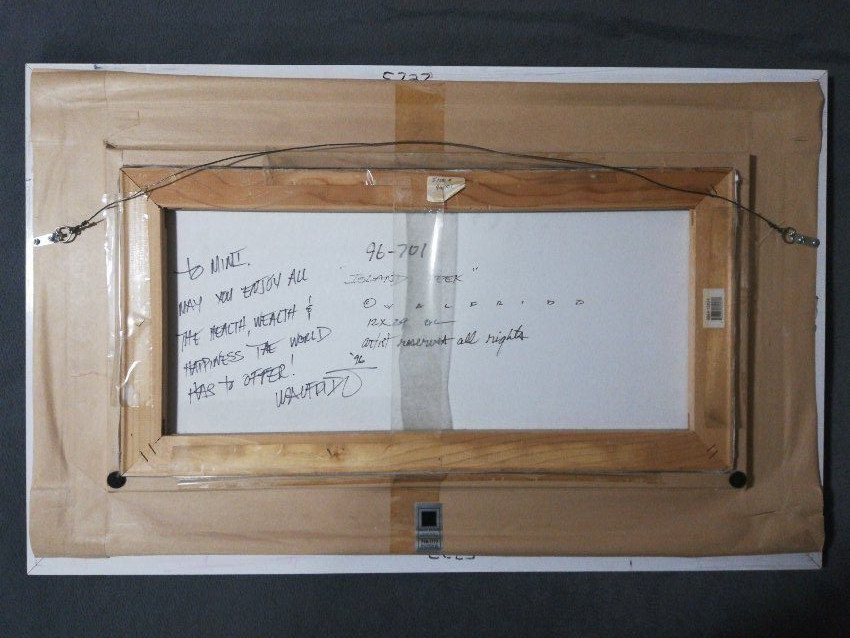 WALFRIDO GARCIA Original Oil 