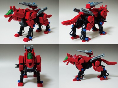 Tomy ZOIDS Command Wolf Model Kit USA Seller