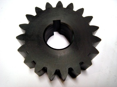 Bügelsäge Klaeger POM Zahnrad Z:19 Modul 2,5 Bohrung 18mm