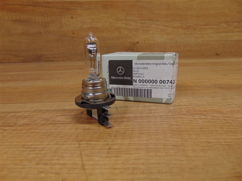 High Beam Bulb, H15 / 12V Genuine Mercedes - N000000007420