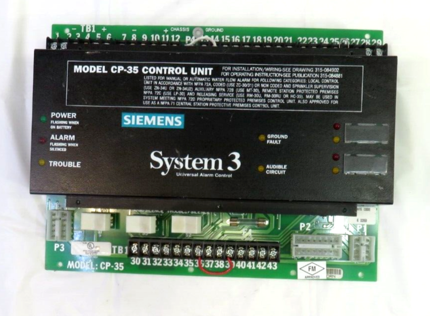 3 Universal Alarm Control Module, For Parts/ Repair