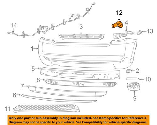 FIAT OEM 12-16 500 Front Bumper Grille-Bezel Left 1TP97KX7AB