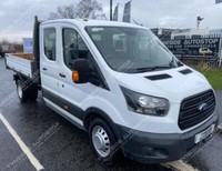 2019 19 FORD TRANSIT , TIPPER 2.0 350 L3 DCB DCC DRW 129 BHP DIESEL