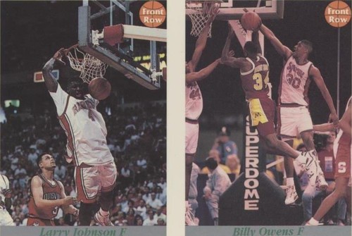 1991-92 Front Row Premier - Billy Owens/Larry Johnson #81-85