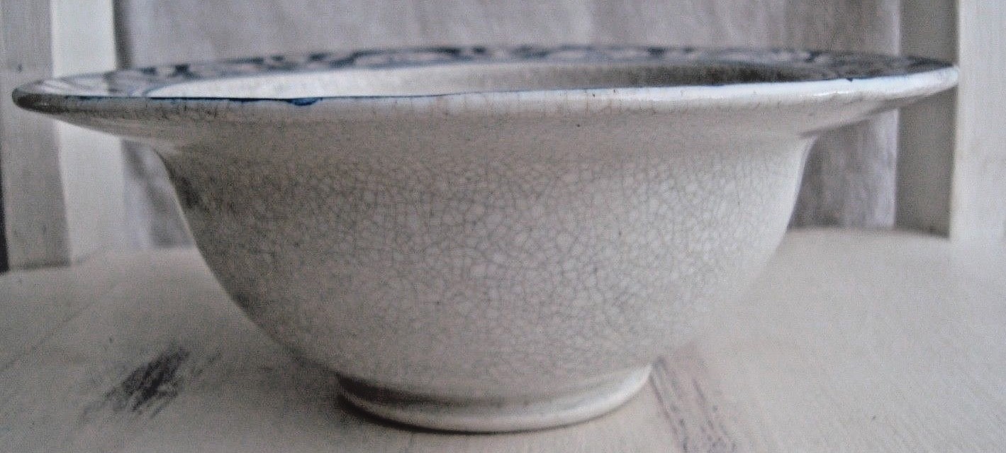 Dedham Pottery-Antique Whipped Cream Bowl