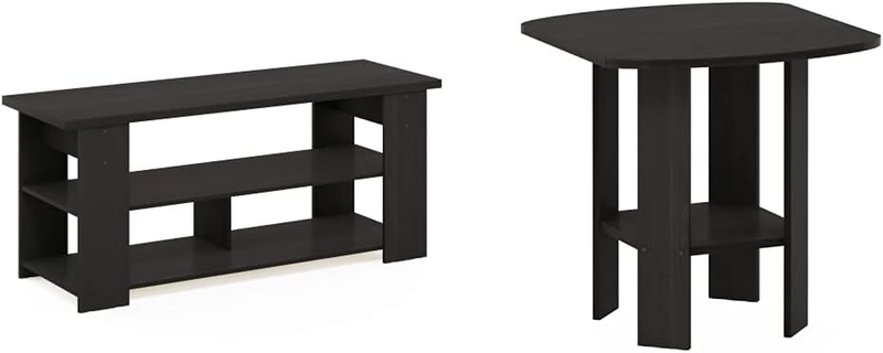 & Simple Design End/sidetable, Espresso
