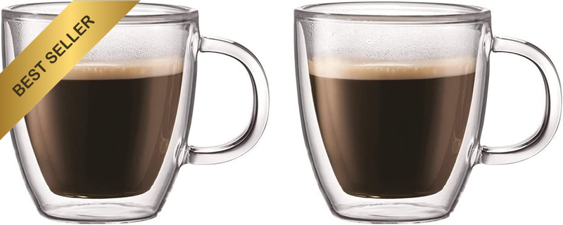 Double Wall Glass, Bistro 2 Pcs, 150Ml, 10602-10, Transparent