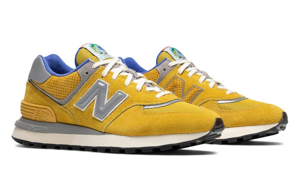 新品　New Balance 574 ネイビー/イエロー スニーカー ニューバランス New Balance NB ML574 （SPF（ネイビー/イエロー