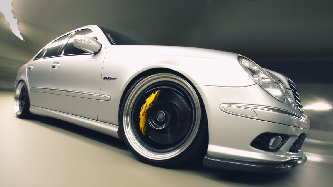 MERCEDES E CLASS E500 E55 E63 W211 (Airmatic) LOWERING KIT / LINKAGES